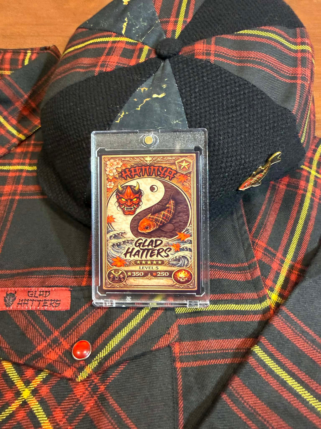 Hannya - Limited Edition 8-Panel Newsboy Cap