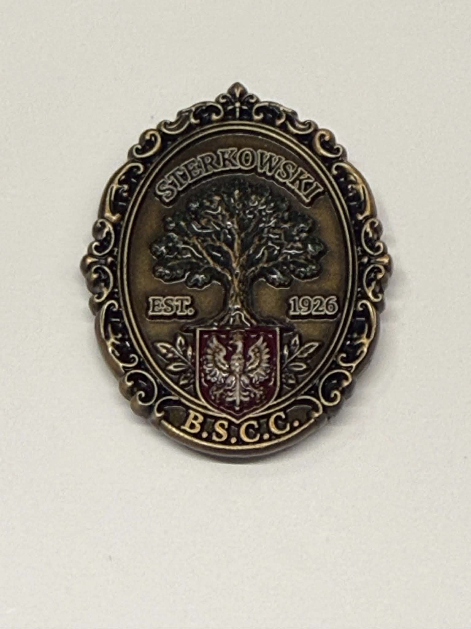 B.S.C.C. Official Club Seal Pin - Limited Edition
