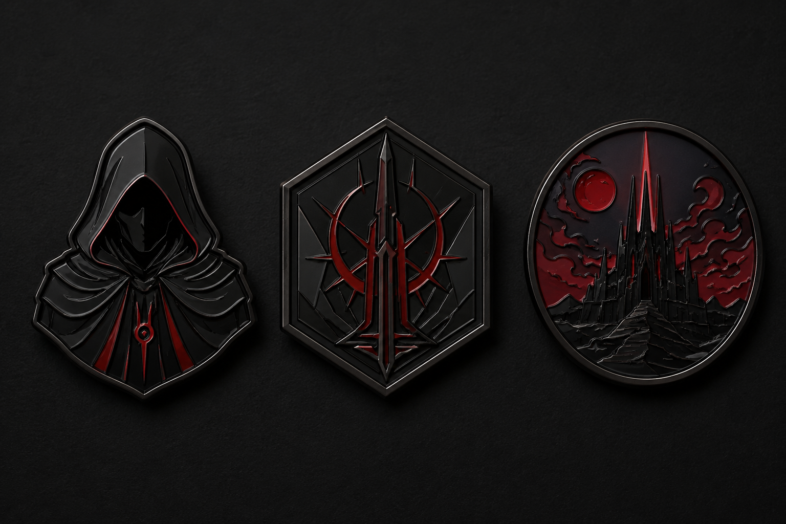 CHAOS — Limited Edition 3-Pin Collector’s Set