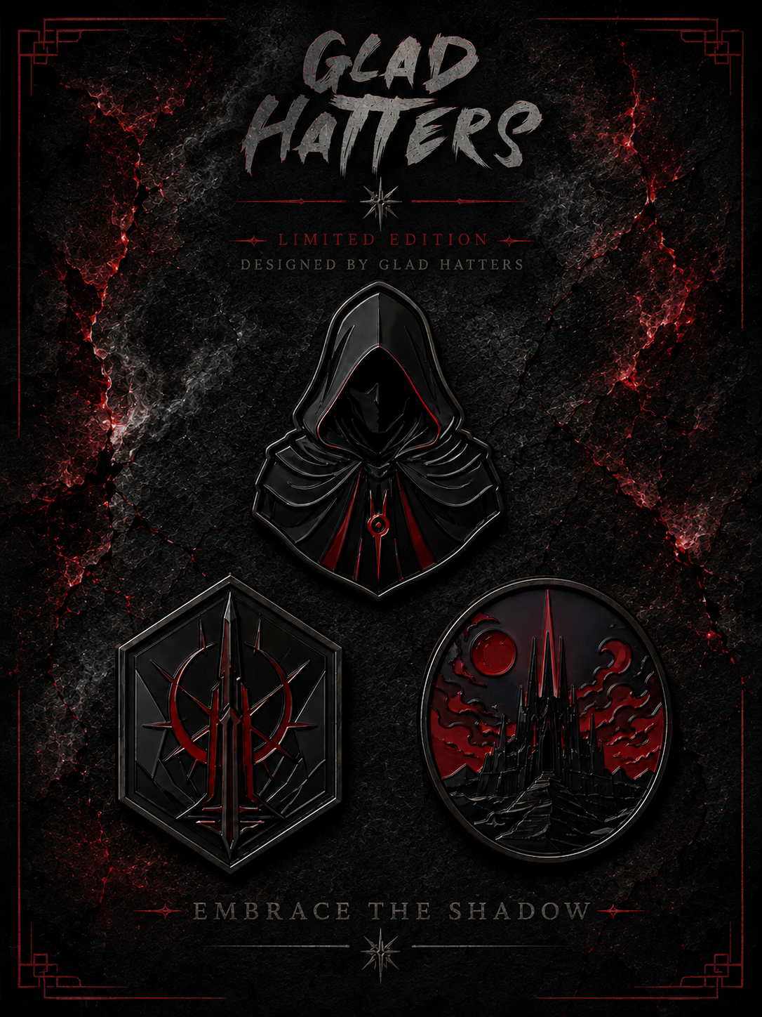 CHAOS — Limited Edition 3-Pin Collector’s Set