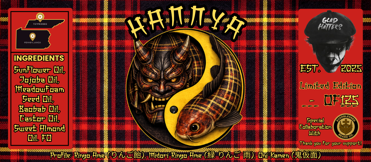 Hannya Limited Edition Beard Oil