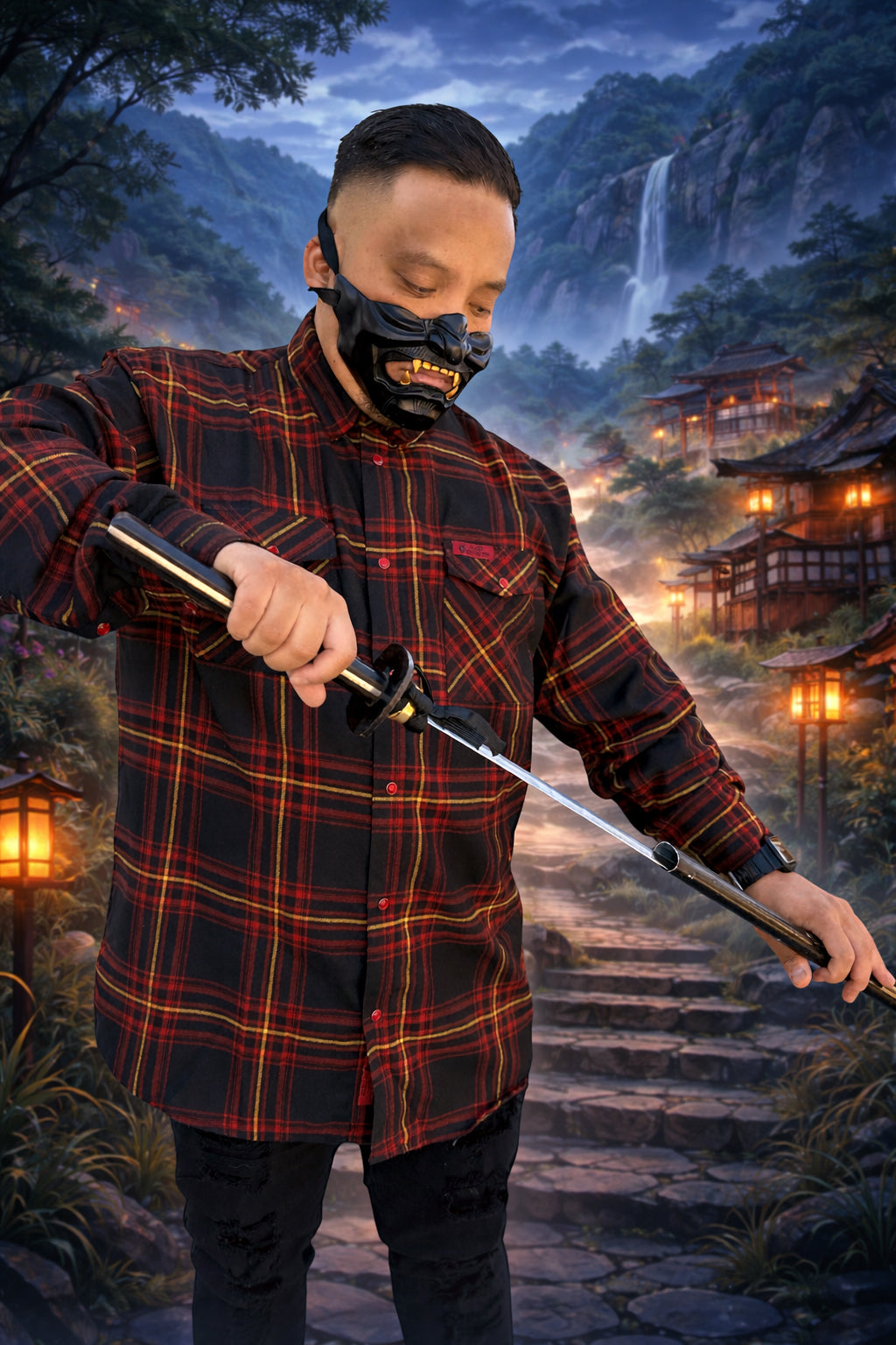 Men's Hannya Flannel