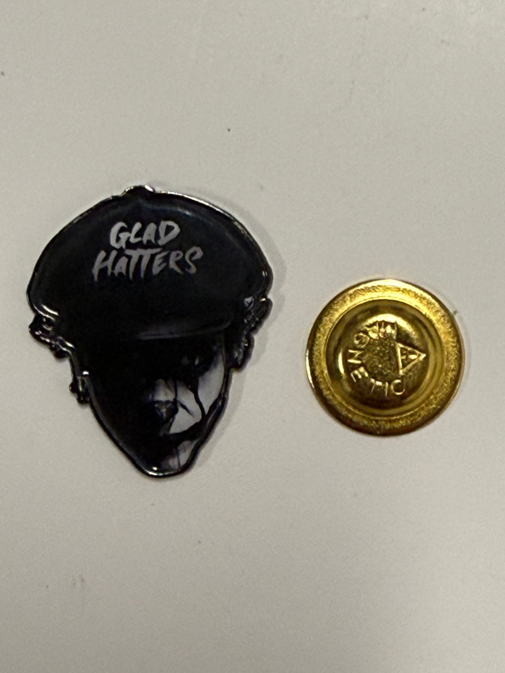 Glad Hatters Magnetic Backed Pin