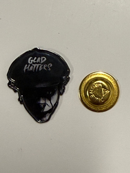 Glad Hatters Magnetic Backed Pin