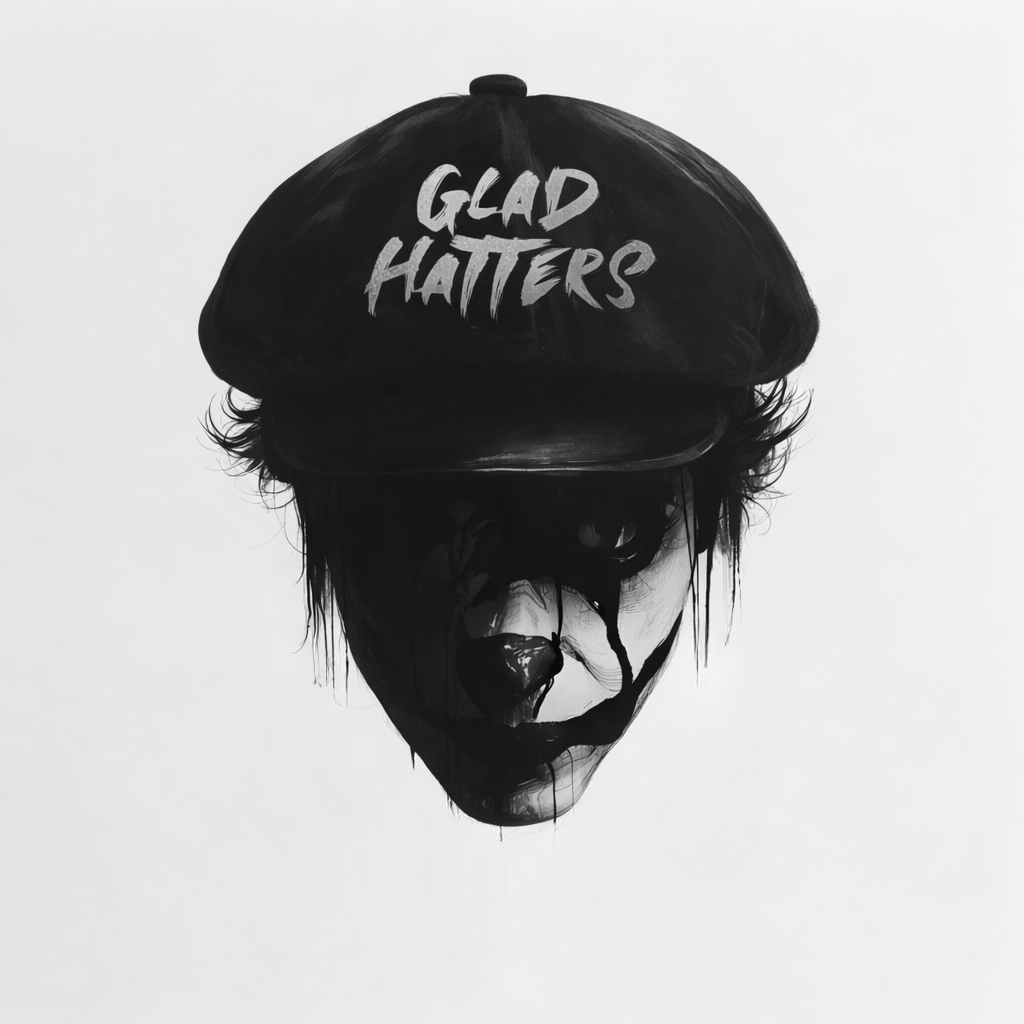 Glad Hatters Magnetic Backed Pin