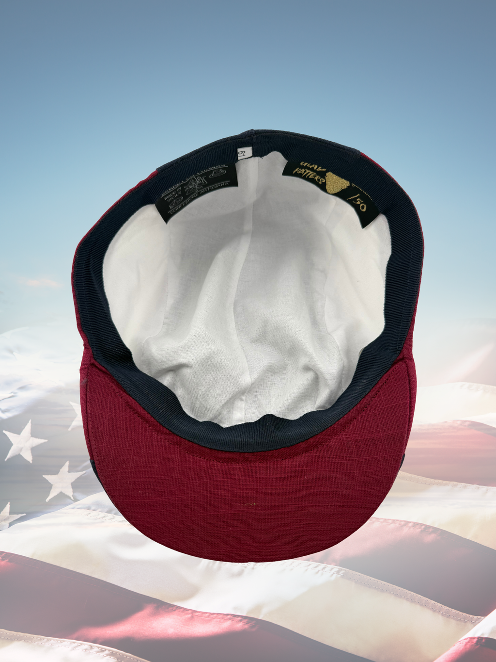 The Patriot - Limited Edition Single Panel Style Summer Linen Cap
