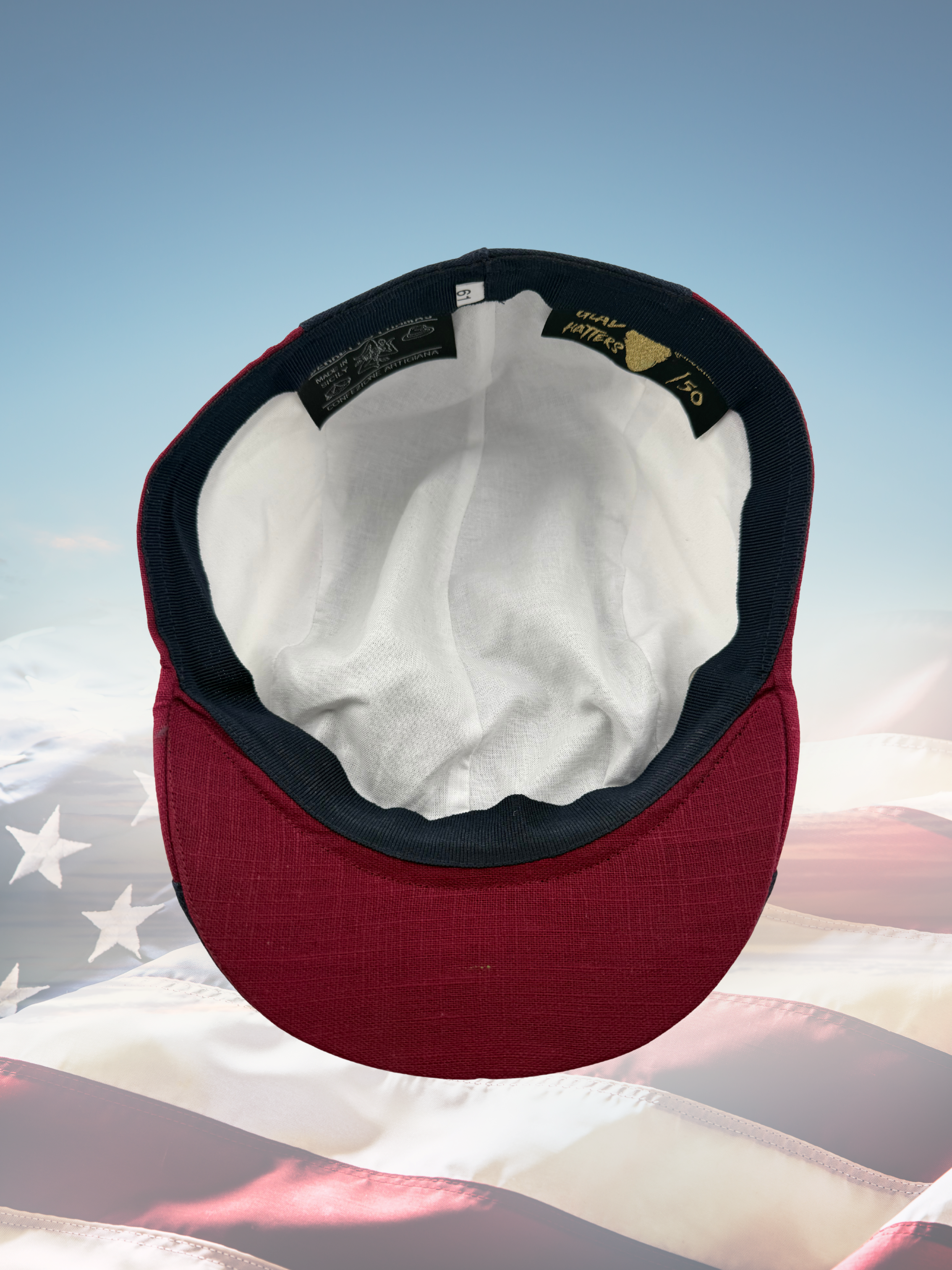 The Patriot - Limited Edition Single Panel Style Summer Linen Cap