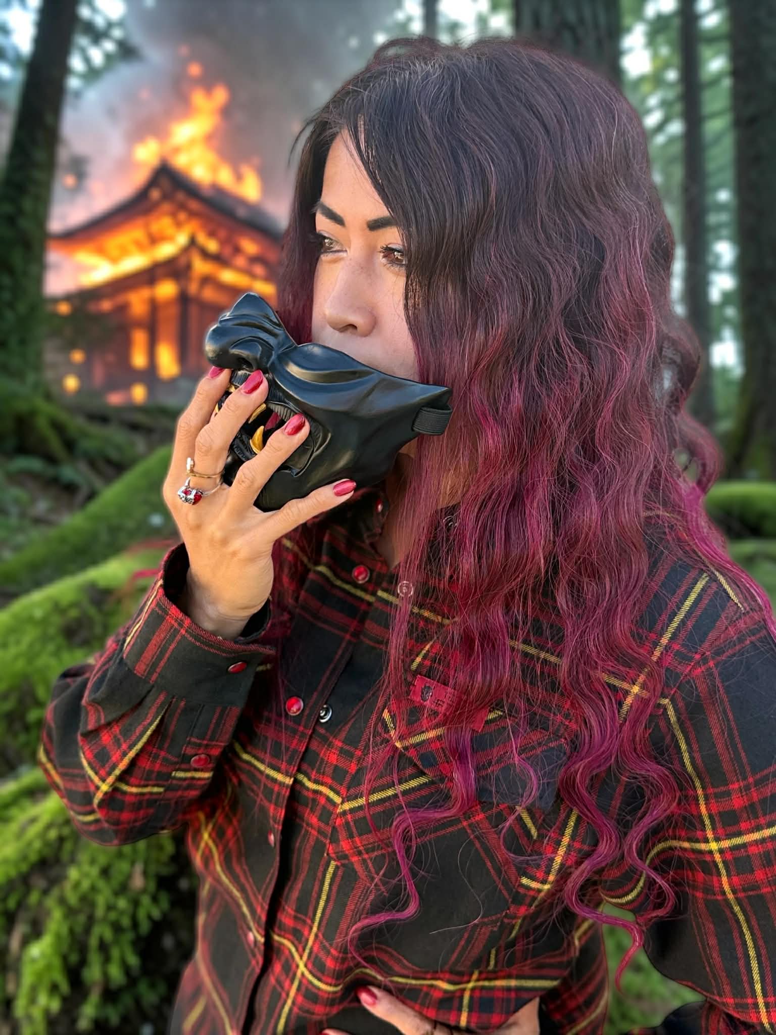 Women's Hannya Flannel